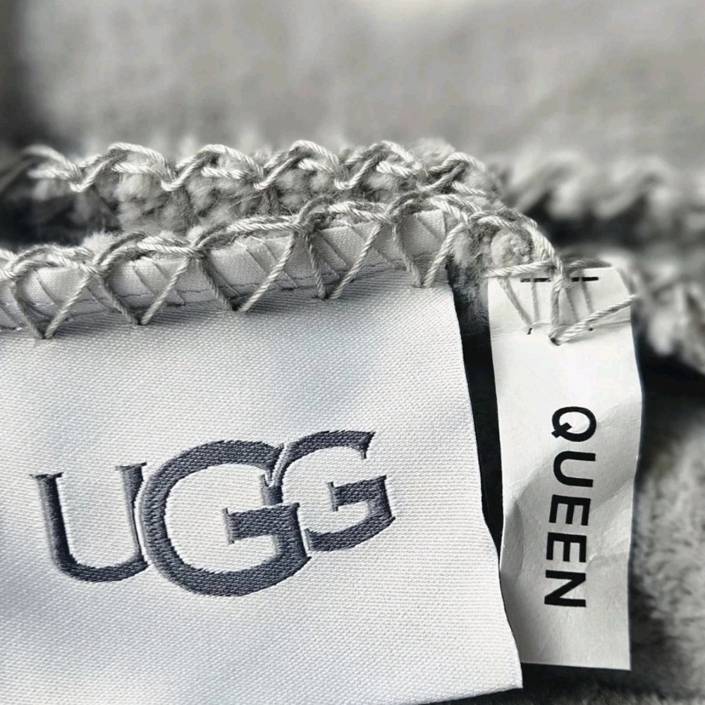 UGG Novah Queen Blanker Gray NWT